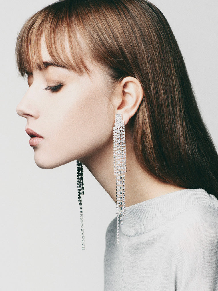 Náušnice Crystal Long